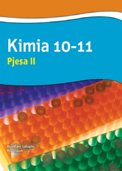 Kopertina e librit Kimia 10-11: Pjesa II