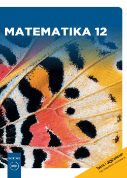 Kopertina e librit Matematika 12